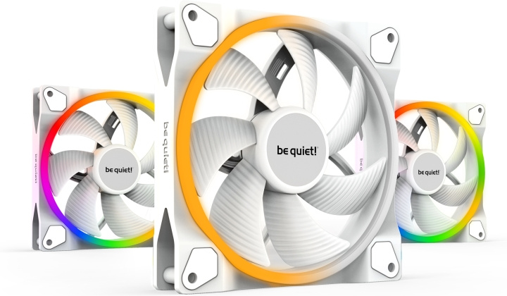 Be Quiet! Light Wings PWM fan pack, 140 mm, 3-pack, wit in de groep COMPUTERS & RANDAPPARATUUR / Computeronderdelen / Koeling / Chassisventilatoren bij TP E-commerce Nordic AB (C71839)