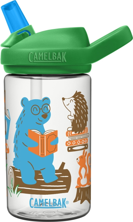 Camelbak Eddy+ Kids 0,4L waterfles, Dieren lezen in de groep SPEELGOED, KINDER- & BABYPRODUCTEN / Eten & Drinken / Babyflessen & Accessoires bij TP E-commerce Nordic AB (C71849)