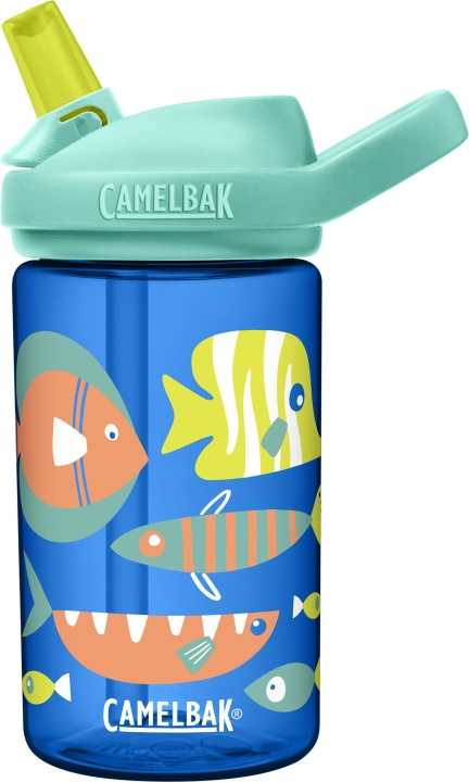 Camelbak Eddy+ Kids 0,4L fles, Fun Fish in de groep SPEELGOED, KINDER- & BABYPRODUCTEN / Eten & Drinken / Babyflessen & Accessoires bij TP E-commerce Nordic AB (C71850)