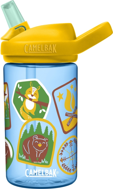 Camelbak Eddy+ Kids 0,4L waterfles, Explorer Patches in de groep SPEELGOED, KINDER- & BABYPRODUCTEN / Eten & Drinken / Babyflessen & Accessoires bij TP E-commerce Nordic AB (C71851)