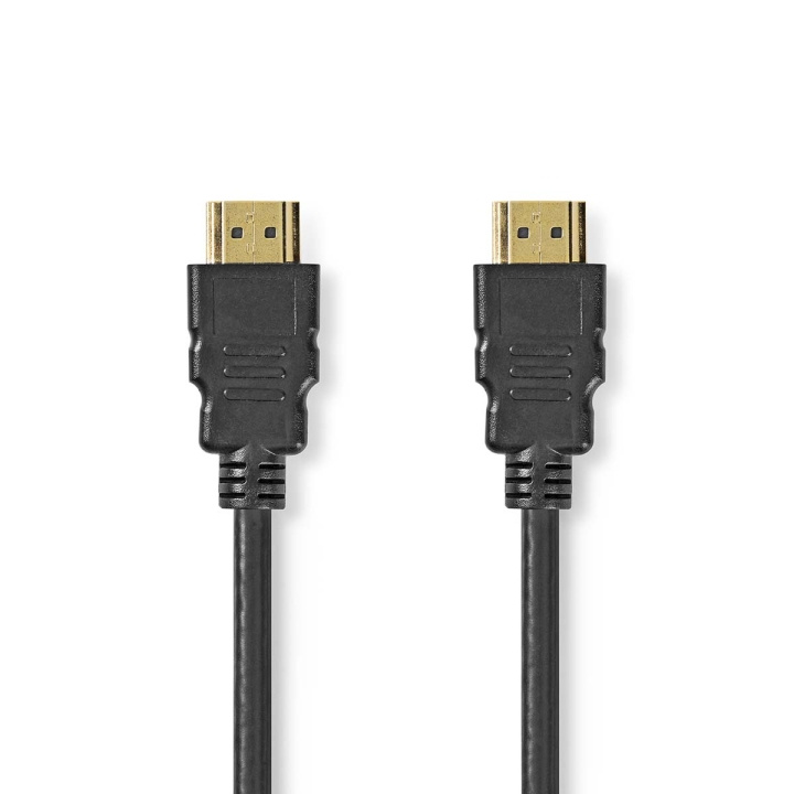 Nedis Ultra High Speed ​​HDMI™-Kabel | HDMI™ Connector | HDMI™ Connector | 8K@60Hz | 48 Gbps | 1.00 m | Rond | 6.0 mm | Zwart | Label in de groep HOME ELECTRONICS / Kabels & Adapters / HDMI / Kabels bij TP E-commerce Nordic AB (C71876)