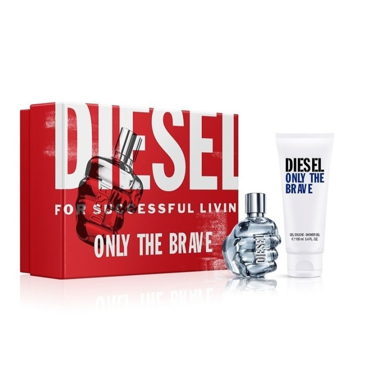 Diesel Giftset Diesel Only The Brave Edt 50ml + Shower Gel 100ml in de groep BEAUTY & HEALTH / Cadeausets / Cadeausets voor hem bij TP E-commerce Nordic AB (C71898)