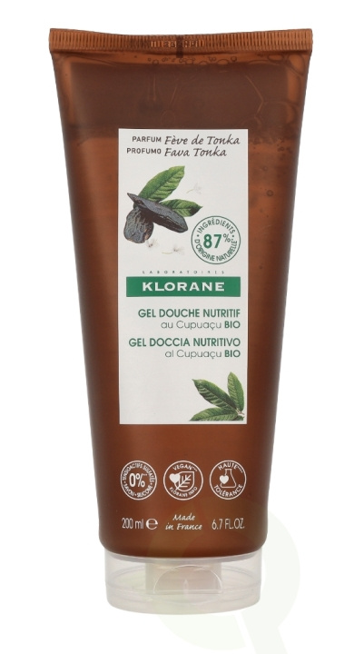 Klorane Shower Gel - Tonka Bean 200 ml in de groep BEAUTY & HEALTH / Huidsverzorging / Lichaamsverzorging / Bad- en douchegels bij TP E-commerce Nordic AB (C71960)