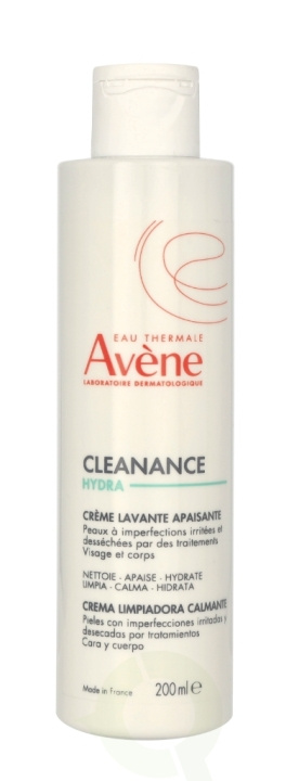 Avene Cleanance Hydra Soothing Cleansing Cream 200 ml Blemishprone Skin Left Dry And Irritated By Treatments in de groep BEAUTY & HEALTH / Huidsverzorging / Gezicht / Schoonmaak bij TP E-commerce Nordic AB (C71962)