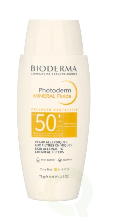 Bioderma Photoderm Mineral SPF50+ 75 g in de groep BEAUTY & HEALTH / Huidsverzorging / Zonnebank / Zonnebescherming bij TP E-commerce Nordic AB (C71963)