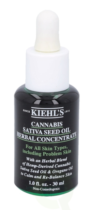 Kiehl\'s Cannabis Sativa Seed Oil Herbal Concentrate 30 ml in de groep BEAUTY & HEALTH / Huidsverzorging / Lichaamsverzorging / Lichaamsolie bij TP E-commerce Nordic AB (C71984)