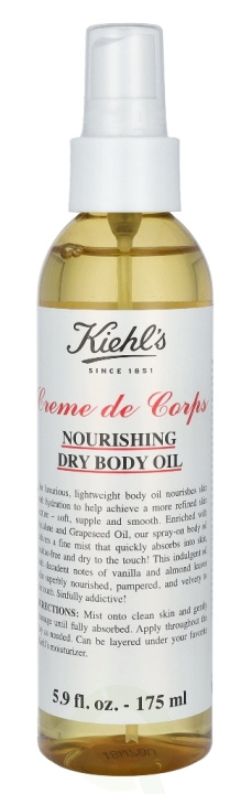 Kiehl\'s Creme De Corps Nourishing Dry Body Oil 175 ml in de groep BEAUTY & HEALTH / Huidsverzorging / Lichaamsverzorging / Lichaamsolie bij TP E-commerce Nordic AB (C71996)