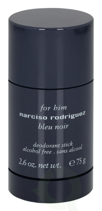 Narciso Rodriguez Bleu Noir for Him Deo Stick 75 g Alcohol Free in de groep BEAUTY & HEALTH / Geuren & Parfum / Deodorant / Deodorant voor vrouwen bij TP E-commerce Nordic AB (C72272)