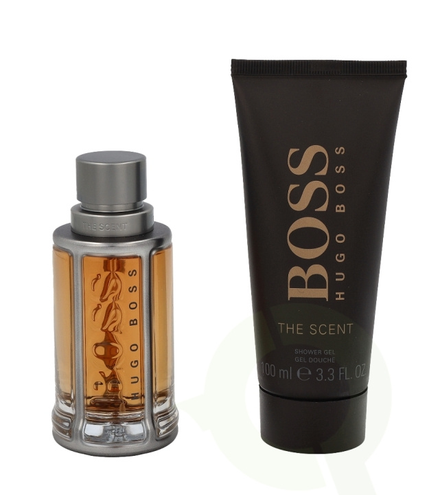 Hugo Boss The Scent Giftset 150 ml Edt Spray 50ml/Shower Gel 100ml in de groep BEAUTY & HEALTH / Cadeausets / Cadeausets voor hem bij TP E-commerce Nordic AB (C72687)