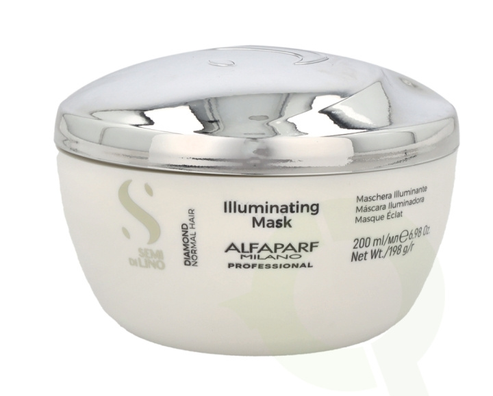 Alfaparf Semi Di Lino Illuminating Mask 200 ml in de groep BEAUTY & HEALTH / Haar & Styling / Haarverzorging / Haarmasker bij TP E-commerce Nordic AB (C73021)