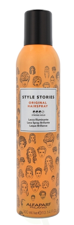 Alfaparf Style Stories Original Hairspray 300 ml in de groep BEAUTY & HEALTH / Haar & Styling / Hair styling / Haarlak bij TP E-commerce Nordic AB (C73050)