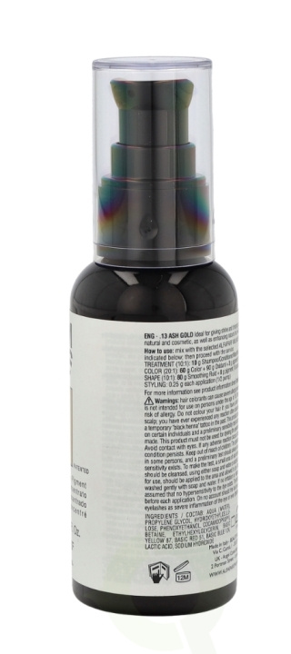 Alfaparf Pigments Ultra Concentrated Pure Pigment 90 ml Ash Gold in de groep BEAUTY & HEALTH / Haar & Styling / Haarverzorging / Haarverf / Haarverf & Kleurbommen bij TP E-commerce Nordic AB (C73069)