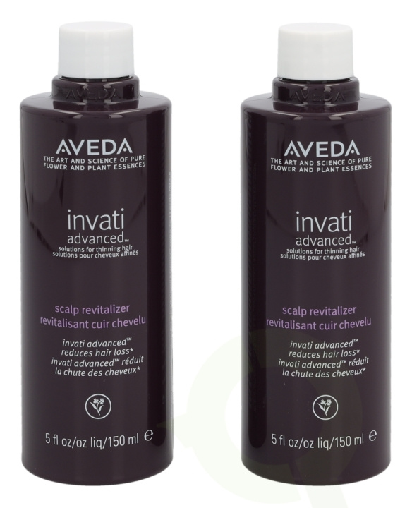 Aveda Invati Advanced Scalp Revitalizer Set 300 ml 2 Refills + Pomp in de groep BEAUTY & HEALTH / Haar & Styling / Haarverzorging / Haarmasker bij TP E-commerce Nordic AB (C73182)