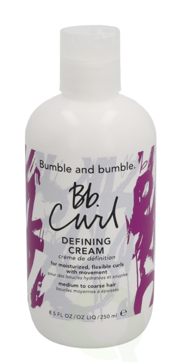 Bumble and Bumble Bumble & Bumble Curl Defining Cream 250 ml Medium To Coarse Hair in de groep BEAUTY & HEALTH / Haar & Styling / Hair styling / Styling crème bij TP E-commerce Nordic AB (C73269)