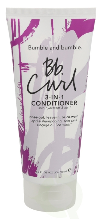 Bumble and Bumble Bumble & Bumble Curl 3 In 1 Conditioner 200 ml Rinse-Out, Leave-In, Or Co-Wash in de groep BEAUTY & HEALTH / Haar & Styling / Haarverzorging / Conditioner bij TP E-commerce Nordic AB (C73297)