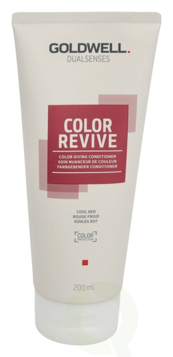 Goldwell Dualsenses Color Revive Color Giving Conditioner 200 ml Cool Red in de groep BEAUTY & HEALTH / Haar & Styling / Haarverzorging / Haarverf / Haarverf & Kleurbommen bij TP E-commerce Nordic AB (C73380)