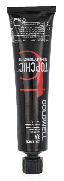 Goldwell Topchic Tube 60 ml 8A in de groep BEAUTY & HEALTH / Haar & Styling / Haarverzorging / Haarverf / Haarverf & Kleurbommen bij TP E-commerce Nordic AB (C73381)