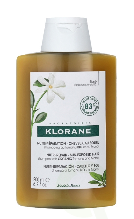 Klorane Polysianes Nutritional Shampoo 200 ml in de groep BEAUTY & HEALTH / Haar & Styling / Haarverzorging / Shampoo bij TP E-commerce Nordic AB (C73478)