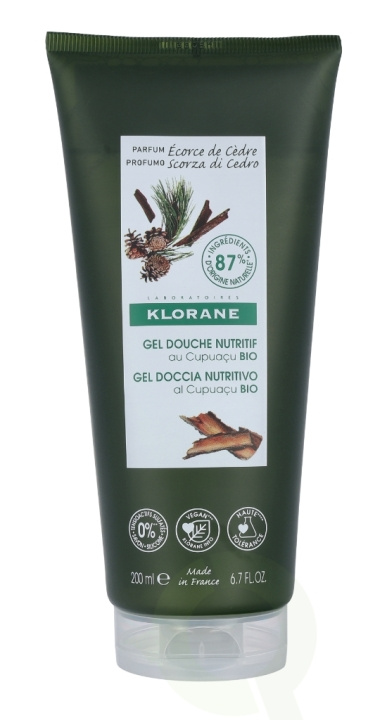 Klorane Shower Gel - Cedar Bark 200 ml in de groep BEAUTY & HEALTH / Huidsverzorging / Lichaamsverzorging / Bad- en douchegels bij TP E-commerce Nordic AB (C73481)