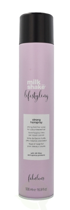 Milk_Shake Lifestyling Strong Hold Hairspray 500 ml Strong Hold Hair Spray/For Colour-treated Hair in de groep BEAUTY & HEALTH / Haar & Styling / Hair styling / Haarlak bij TP E-commerce Nordic AB (C73604)