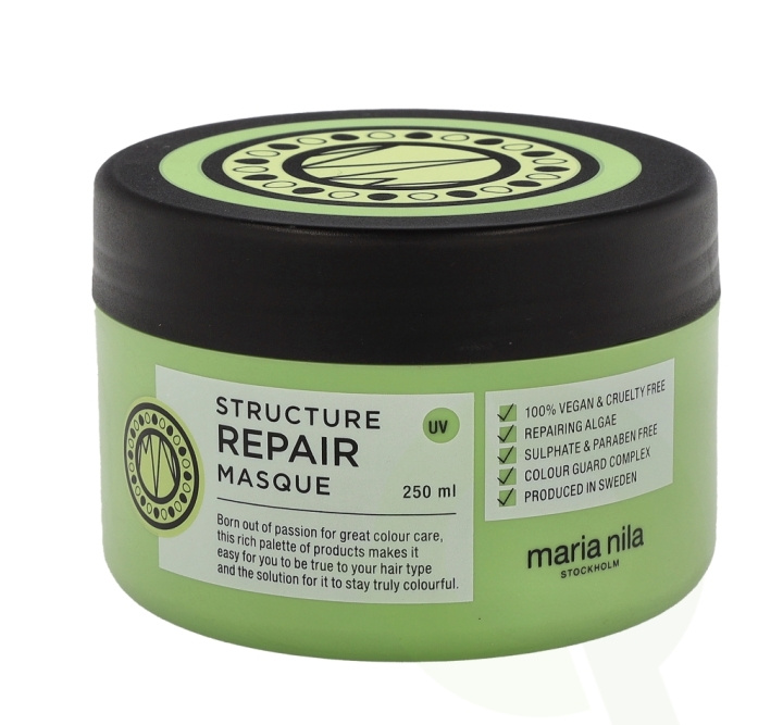 Maria Nila Structure Repair Mask 250 ml Sulphate & Paraben free in de groep BEAUTY & HEALTH / Haar & Styling / Haarverzorging / Haarmasker bij TP E-commerce Nordic AB (C73637)