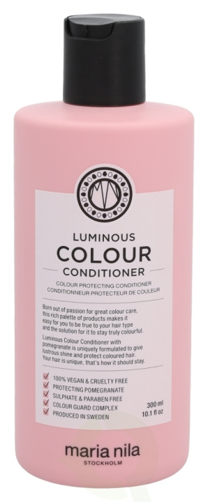 Maria Nila Luminous Colour Conditioner 300 ml in de groep BEAUTY & HEALTH / Haar & Styling / Haarverzorging / Conditioner bij TP E-commerce Nordic AB (C73640)