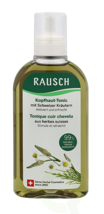 Rausch Swiss Herbs Scalp Tonic 200 ml in de groep BEAUTY & HEALTH / Haar & Styling / Haarverzorging / Haarserum bij TP E-commerce Nordic AB (C73704)