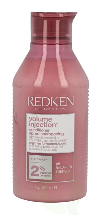 Redken Volume Injection Conditioner 300 ml Lightweight Volumizing For Fine Hair in de groep BEAUTY & HEALTH / Haar & Styling / Haarverzorging / Conditioner bij TP E-commerce Nordic AB (C73759)