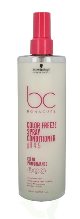 Schwarzkopf Bonacure Color Freeze Spray Conditioner 400 ml PH 4.5 in de groep BEAUTY & HEALTH / Haar & Styling / Haarverzorging / Conditioner bij TP E-commerce Nordic AB (C73787)