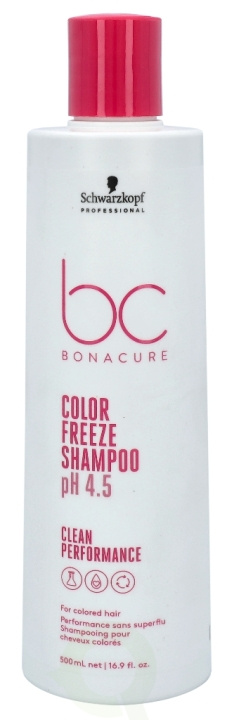 Schwarzkopf Bonacure Color Freeze Shampoo Ph 4.5 500 ml For Coloured Hair in de groep BEAUTY & HEALTH / Haar & Styling / Haarverzorging / Shampoo bij TP E-commerce Nordic AB (C73793)