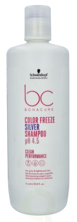 Schwarzkopf Bonacure Color Freeze Silver Shampoo 1000 ml in de groep BEAUTY & HEALTH / Haar & Styling / Haarverzorging / Shampoo bij TP E-commerce Nordic AB (C73800)