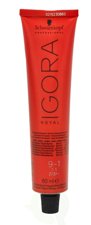 Schwarzkopf Igora Royal Permanent Color Creme 60 ml 45536 in de groep BEAUTY & HEALTH / Haar & Styling / Haarverzorging / Haarverf / Haarverf & Kleurbommen bij TP E-commerce Nordic AB (C73810)