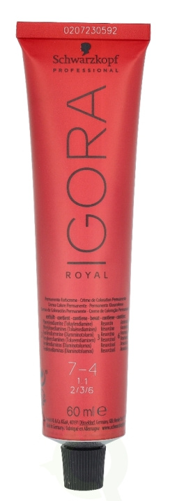 Schwarzkopf Igora Royal Permanent Color Creme 60 ml 45477 in de groep BEAUTY & HEALTH / Haar & Styling / Haarverzorging / Haarverf / Haarverf & Kleurbommen bij TP E-commerce Nordic AB (C73814)