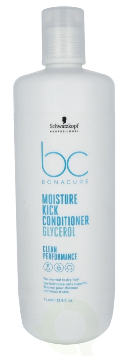 Schwarzkopf Bonacure Hyaluronic Moisture Kick Conditioner 1000 ml For Normal To Dry Hair in de groep BEAUTY & HEALTH / Haar & Styling / Haarverzorging / Conditioner bij TP E-commerce Nordic AB (C73817)