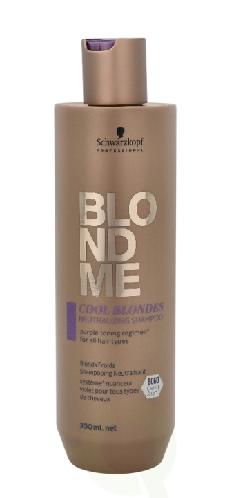 Schwarzkopf Blond Me Cool Blondes Neutralizing Shampoo 300 ml For All Hair Types in de groep BEAUTY & HEALTH / Haar & Styling / Haarverzorging / Shampoo bij TP E-commerce Nordic AB (C73849)