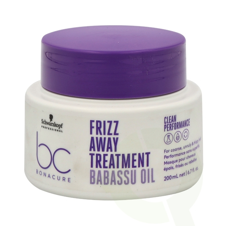 Schwarzkopf Bonacure Frizz Away Treatment 200 ml For Coarse,Unruly & Frizzy Hair in de groep BEAUTY & HEALTH / Haar & Styling / Haarverzorging / Shampoo bij TP E-commerce Nordic AB (C73905)