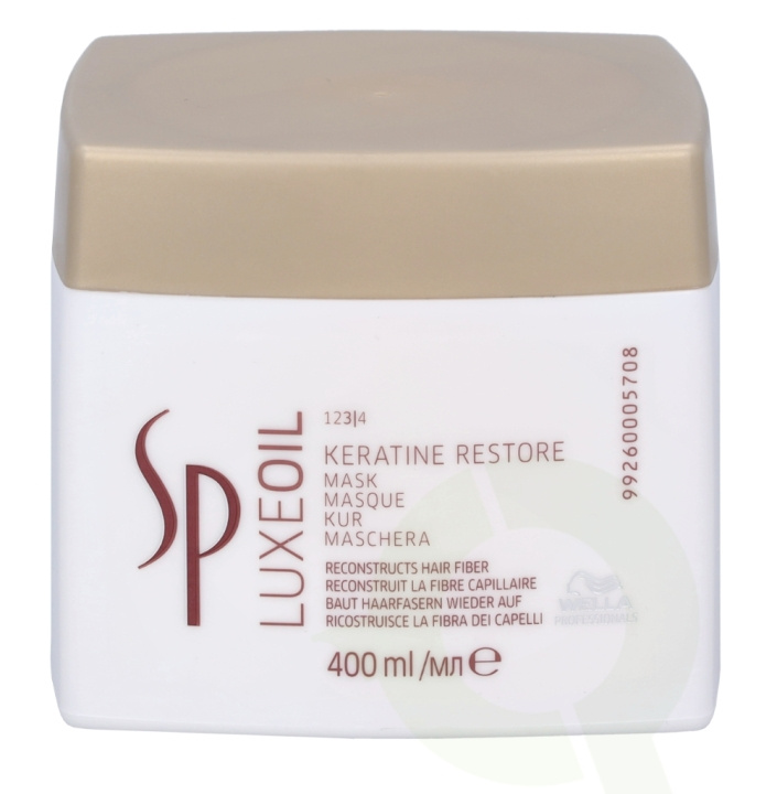 Wella SP - Luxe Oil Keratine Restore Mask 400 ml Keratin Restore in de groep BEAUTY & HEALTH / Haar & Styling / Haarverzorging / Haarmasker bij TP E-commerce Nordic AB (C73926)