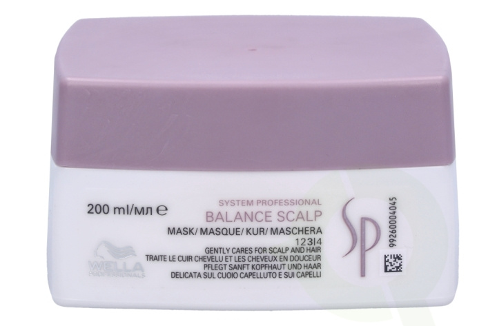 Wella SP - Balance Scalp Mask 200 ml in de groep BEAUTY & HEALTH / Haar & Styling / Haarverzorging / Haarmasker bij TP E-commerce Nordic AB (C73929)