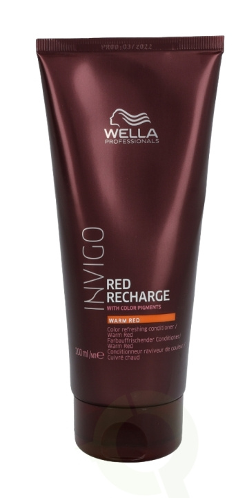 Wella Invigo - Red Recharge Color Refr. Cond. 300 ml Warm Red in de groep BEAUTY & HEALTH / Haar & Styling / Haarverzorging / Conditioner bij TP E-commerce Nordic AB (C74043)