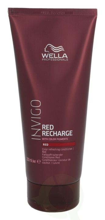 Wella Invigo - Red Recharge Color Refr. Cond. 200 ml in de groep BEAUTY & HEALTH / Haar & Styling / Haarverzorging / Conditioner bij TP E-commerce Nordic AB (C74044)