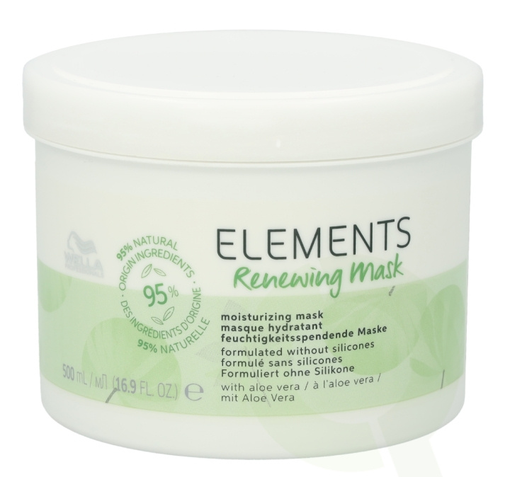 Wella Elements - Renewing Mask 500 ml Without Silicones in de groep BEAUTY & HEALTH / Haar & Styling / Haarverzorging / Haarmasker bij TP E-commerce Nordic AB (C74047)