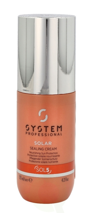 Wella System P. - Solar Sealing Cream SOL5 125 ml Nourishing Sun Protection in de groep BEAUTY & HEALTH / Haar & Styling / Haarverzorging / Haarserum bij TP E-commerce Nordic AB (C74073)