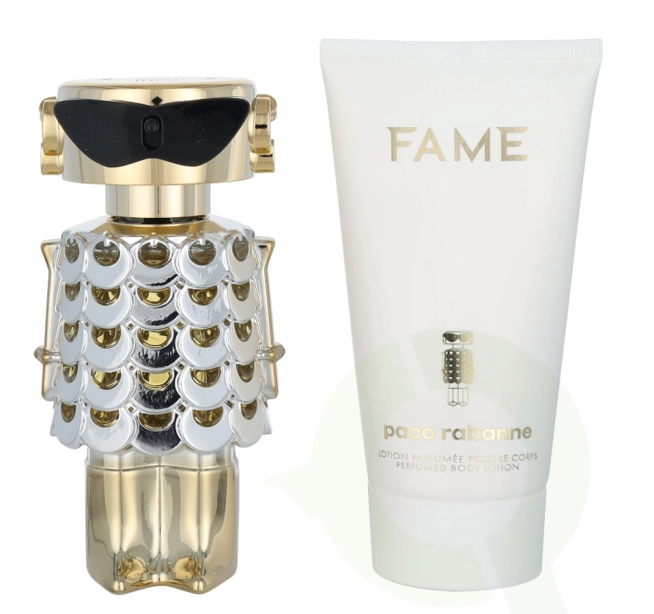 Paco Rabanne Fame Giftset 125 ml Edp Spray 50m/Perfumed Body Lotion 75ml in de groep BEAUTY & HEALTH / Cadeausets / Cadeausets voor haar bij TP E-commerce Nordic AB (C74154)