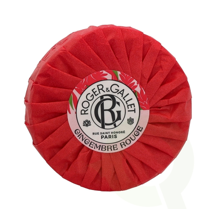 Roger & Gallet Gingembre Rouge Soap Bar 100 g in de groep BEAUTY & HEALTH / Huidsverzorging / Lichaamsverzorging / Geurende zeep bij TP E-commerce Nordic AB (C74518)