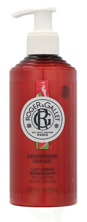 Roger & Gallet Gingembre Rouge Body Milk 250 ml in de groep BEAUTY & HEALTH / Huidsverzorging / Lichaamsverzorging / Body lotion bij TP E-commerce Nordic AB (C74520)