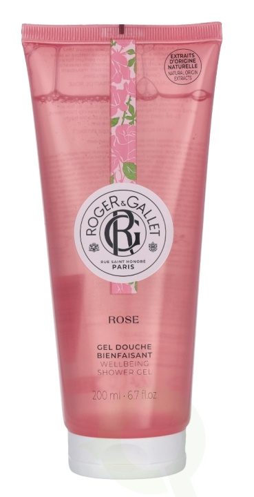 Roger & Gallet Rose Shower Gel 200 ml in de groep BEAUTY & HEALTH / Huidsverzorging / Lichaamsverzorging / Bad- en douchegels bij TP E-commerce Nordic AB (C74525)