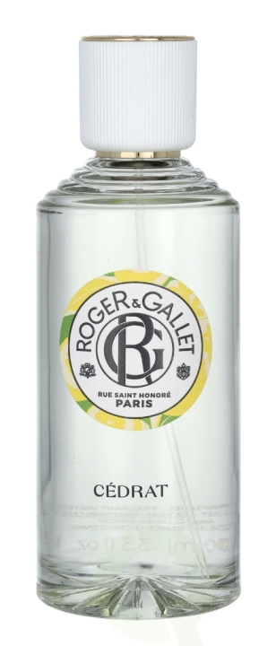 Roger & Gallet Cedrat Wellbeing Fragrant Water 100 ml Natural Spray in de groep BEAUTY & HEALTH / Geuren & Parfum / Parfum / Unisex bij TP E-commerce Nordic AB (C74530)