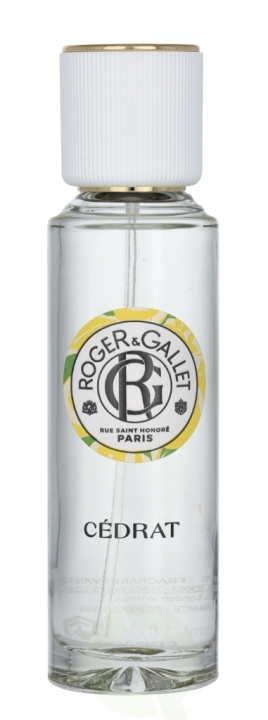 Roger & Gallet Cedrat Wellbeing Fragrant Water 30 ml Natural Spray in de groep BEAUTY & HEALTH / Geuren & Parfum / Parfum / Unisex bij TP E-commerce Nordic AB (C74531)