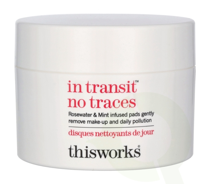 This Works In Transit No Traces Pads 60 ml 60 Pads in de groep BEAUTY & HEALTH / Geuren & Parfum / Deodorant / Deodorant voor mannen bij TP E-commerce Nordic AB (C74608)