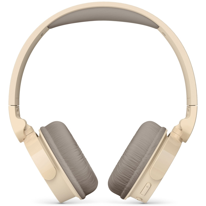 Philips TAH3209BG Trådlösa on-ear-hörlurar, 25h speltid, lätta och bekväma. Beige in de groep HOME ELECTRONICS / Audio & Beeld / Koptelefoon & Accessoires / Koptelefoon bij TP E-commerce Nordic AB (C74669)